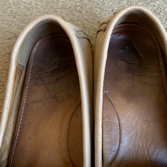 Coach Arlene loafers sz 9 woman’s beige blush - Picture 5 of 12